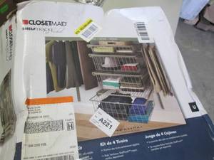 lot 90 image: ClosetMaid 17 in. D x 21 in. W x 27...