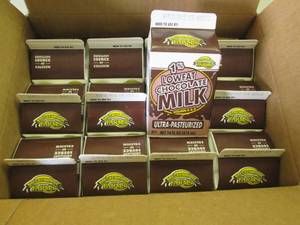 lot 108 image: Case of 12- 16 oz  Cartons Breckenr...