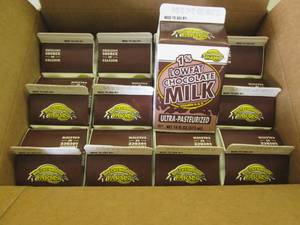 lot 110 image: Case of 12- 16 oz  Cartons Breckenr...