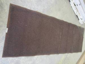 lot 128 image: Brown Runner one unfinished edge...