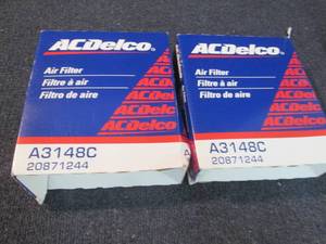 lot 147 image: 2 AC Delco Air Filter...