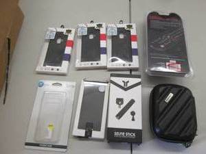 lot 175 image: Phone Cases, Universal remote, Self...
