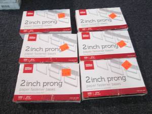 lot 183 image: 6 Boxes of 100 ct Office Depot 2 in...