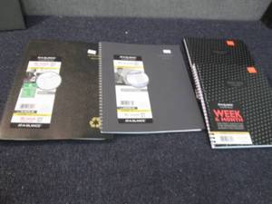 lot 204 image: 4 Assorted 2020-2021 Academic Plann...