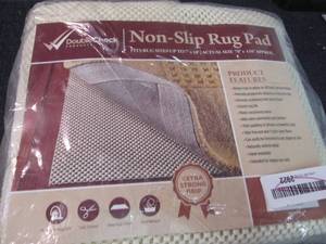 lot 241 image: Non Slip Rug Pad 78x116 inches...