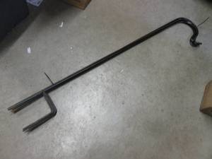 lot 4 image: Lot of 5 Metal Yard Stake Plant Han...