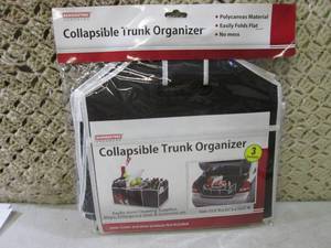 lot 9 image: Collapsible Trunk Organizer  EC1...