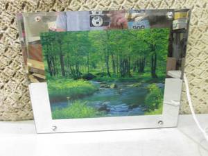 lot 10 image: Lightup Nature Scene Mirror with Vi...