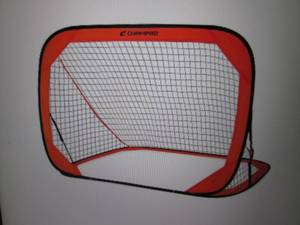 lot 19 image: Pair of Champro 6ft x 4ft Pop Up Go...