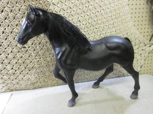 lot 63 image: Large Plastic Horse Figure Approx 2...