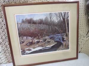 lot 66 image: Framed Signed and Numbered Robert E...