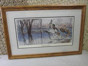 lot 67 image: Framed Signed and Numbered Brandon ...