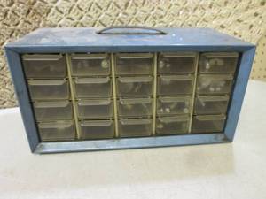 lot 75 image: 20 Drawer Storage Full of Misc  CSB...