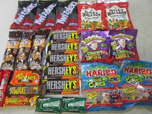 lot 102 image: Assorted Candy  B-1...
