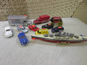 lot 116 image: Assorted Toy Cars and Ship  RM1...