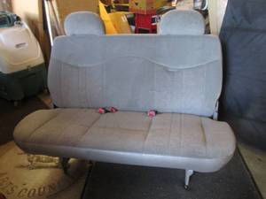 lot 130 image: Back Bench Seat from 2001 Chevrolet...