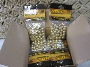 lot 134 image: 10 Packs of Slingshot Ammo 50 per p...
