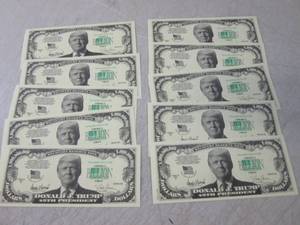 lot 135 image: 10 Trump 45th President Billion Dol...