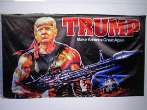 lot 138 image: 3 ft x 5 ft Trump Make America Grea...