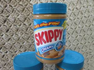 lot 157 image: 6 Jars of Skippy Creamy Peanut Butt...
