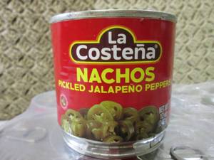lot 170 image: 9 Cans of Nachos Pickled Jalapeno P...