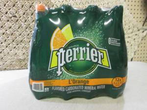 lot 191 image: Case of 12 Big Bottles of Perrier L...