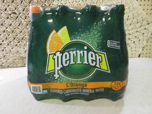 lot 193 image: Case of 12 Big Bottles of Perrier L...