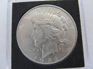 lot 74 image: 1922 Morgan Silver Dollar