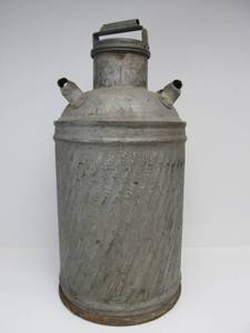 lot 80 image: Nice Large 1920s Era CITIES SERVICE Advertising Oil Can