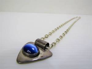 lot 186 image: Nice Vintage Sterling Silver TAXCO Pendant Necklace