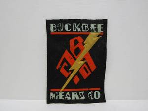 lot 49 image: Large Vintage 1930s era BUCKBEE MEARS St. Paul Industrial company Jacket Back Patch