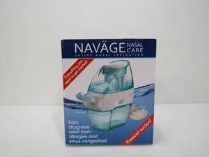 lot 116 image: Brand New NAVAGE Nasal Saline Irrigation System