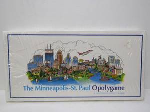 lot 12 image: Minneapolis-Saint Paul Opoly Game Board Game - Still Sealed