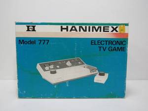 lot 27 image: Vintage HANIMEX 777 Video Game System wBox
