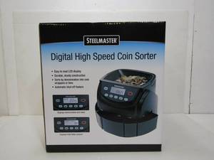 lot 249 image: Brand New Digital High Speed Coin Sorter