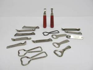lot 285 image: Group of Vintage Advertising Beer Openers
