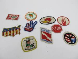 lot 287 image: Group of 1960s - Early 70s Jacket Patches