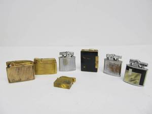 lot 295 image: Group of Vintage Deco Cigarette Lighters