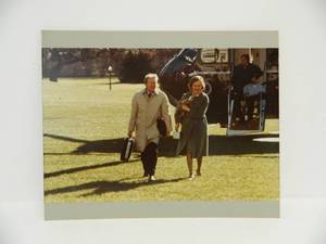 lot 156 image: Large Format Original Photo by Whitehouse Photographer Roddy Mims - Jimmy Carter & First Lady