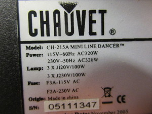 Chauvet Mini Line Dancer Light
