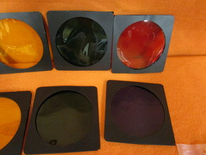 Colored Light Filters, Fitted Table Cloth, Lamp & Misc.