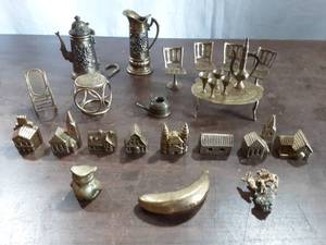 Collection Of Brass Miniatures