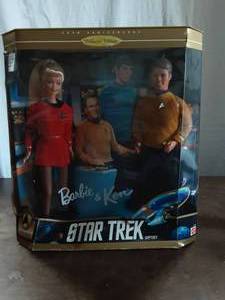 1996 Barbie & Ken Star Trek Gift Set