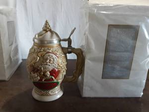 Avon Father Christmas Stein (Collectible)