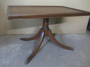 Pedestal Coffee Table