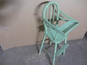 Antique Doll High Chair