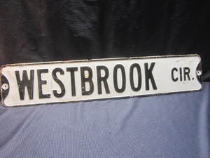 Vintage Street Sign