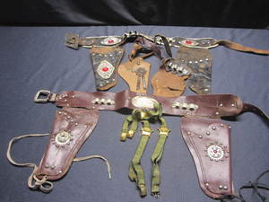 Cap Gun Holsters, Suspenders