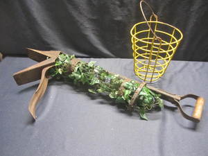 Vintage Planter, Basket