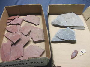 Slate, Arrowheads